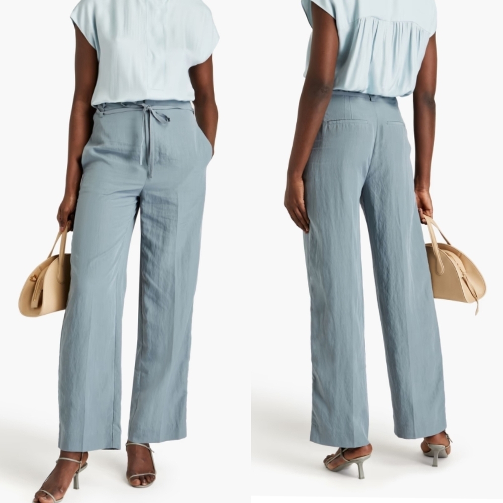 Vince Wide Leg Tencel Pants